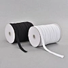 High-quality knitted flat elastic band in rolls, ideal for professional clothing sewing. "Lingerie elastic for sewing" - the perfect choice for sewing manufacturers.